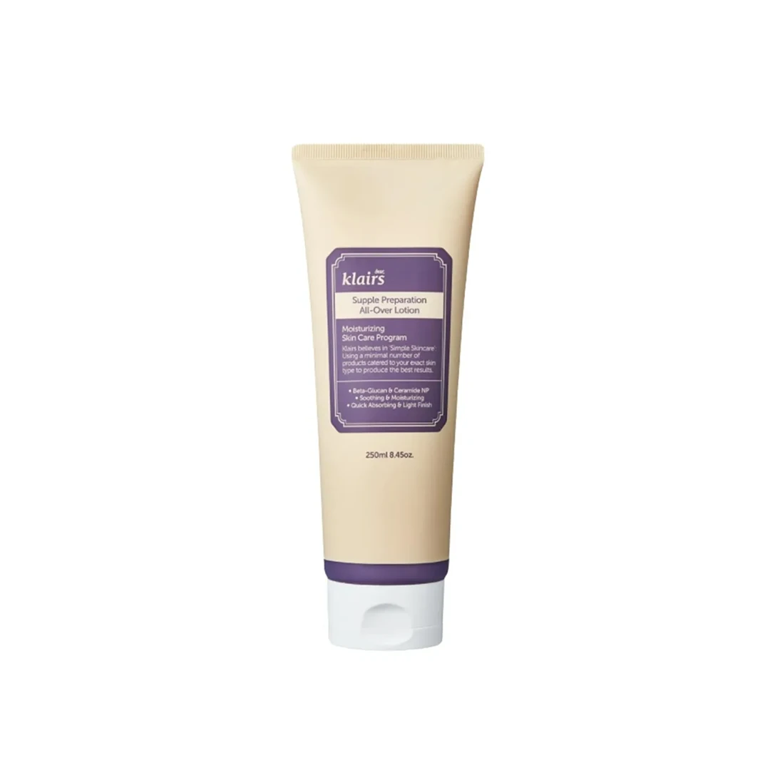 KLAIRS Supple Preparation All-Over Lotion 250ml bottle